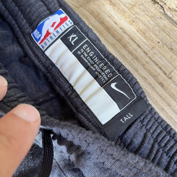 Nike Men's NBA LA Clippers‎ Team Issued Basketball pants XL-Tall AV1568-032 Gray - Picture 5 of 11